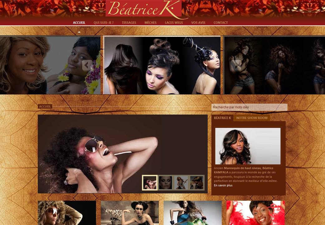 Site officiel de Béatrice K