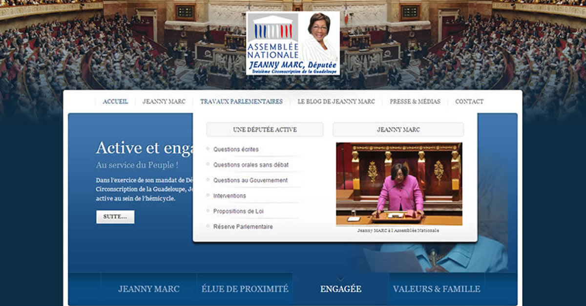Jeanny Marc, Députée